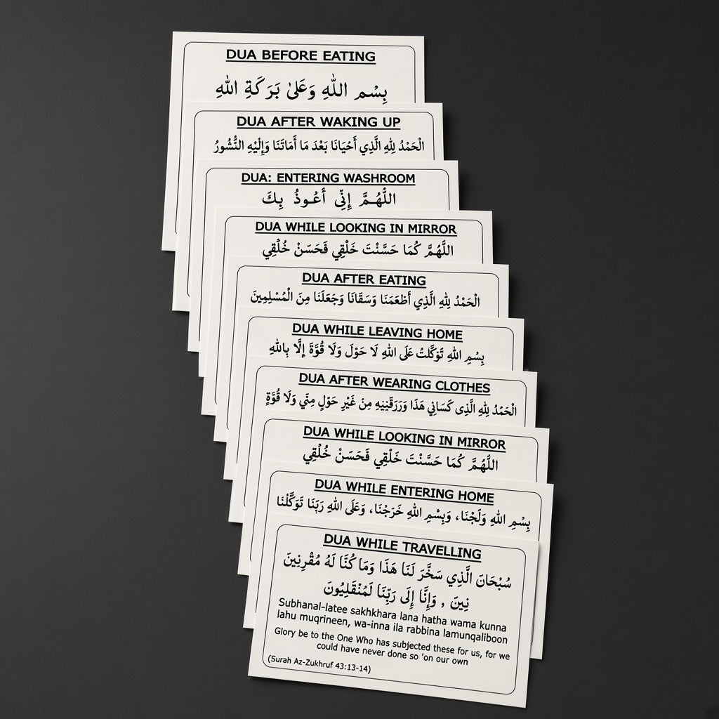 English Dua Stickers