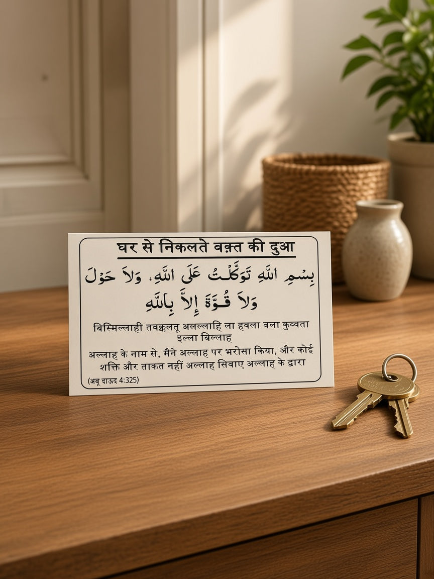 Hindi Dua Stickers Set